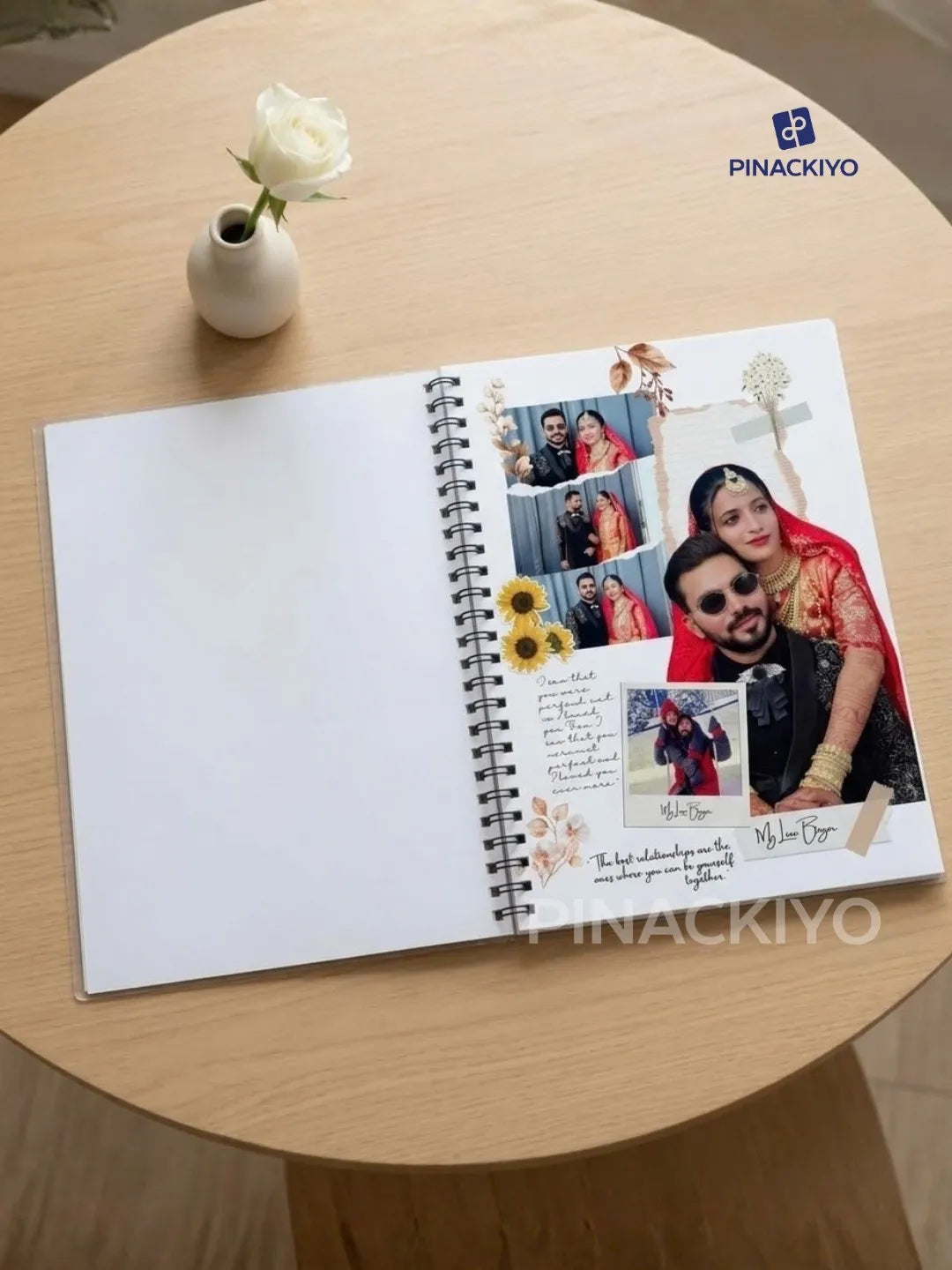 Portrait Spiral Photo Magazine A5 - Custom Flip Photo Album
